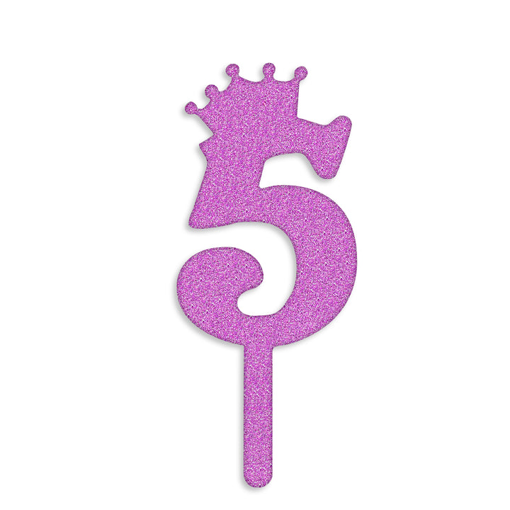 Petsy Birthday Celebration Cake Toppers - No.5