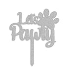 Petsy Birthday Celebration Cake Toppers - Let's Pawty - Zigly