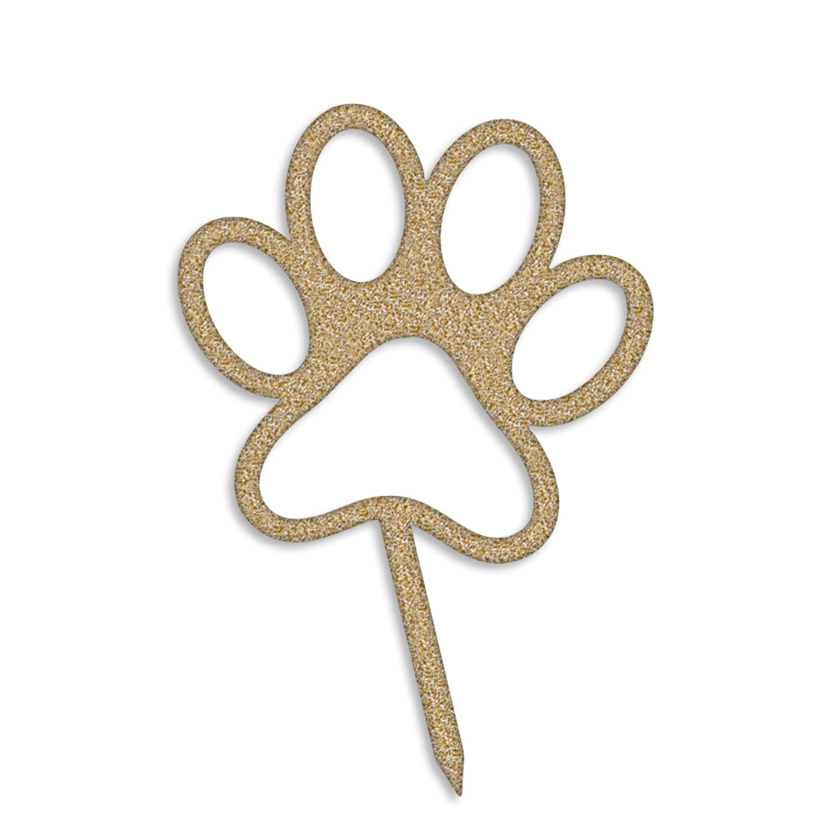 Petsy Birthday Celebration Cake Toppers - Paw