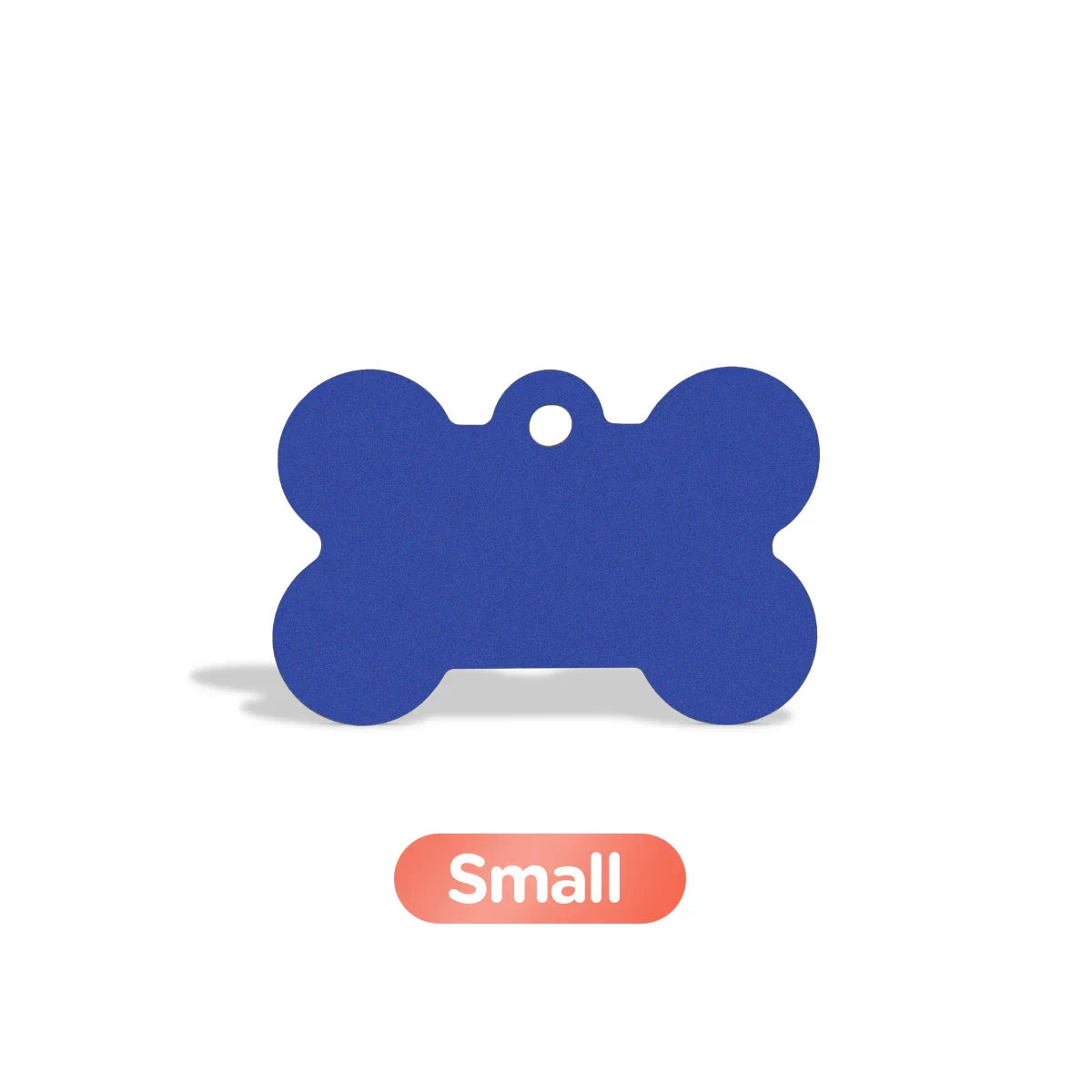 Petsy Personalised Pet Tag - Small Bone for Puppies