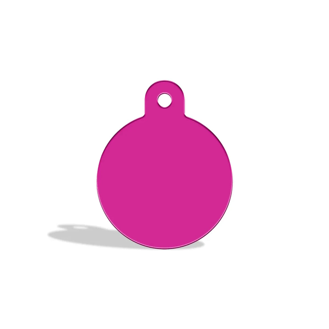 Petsy Personalised Pet Tag - Large Circle