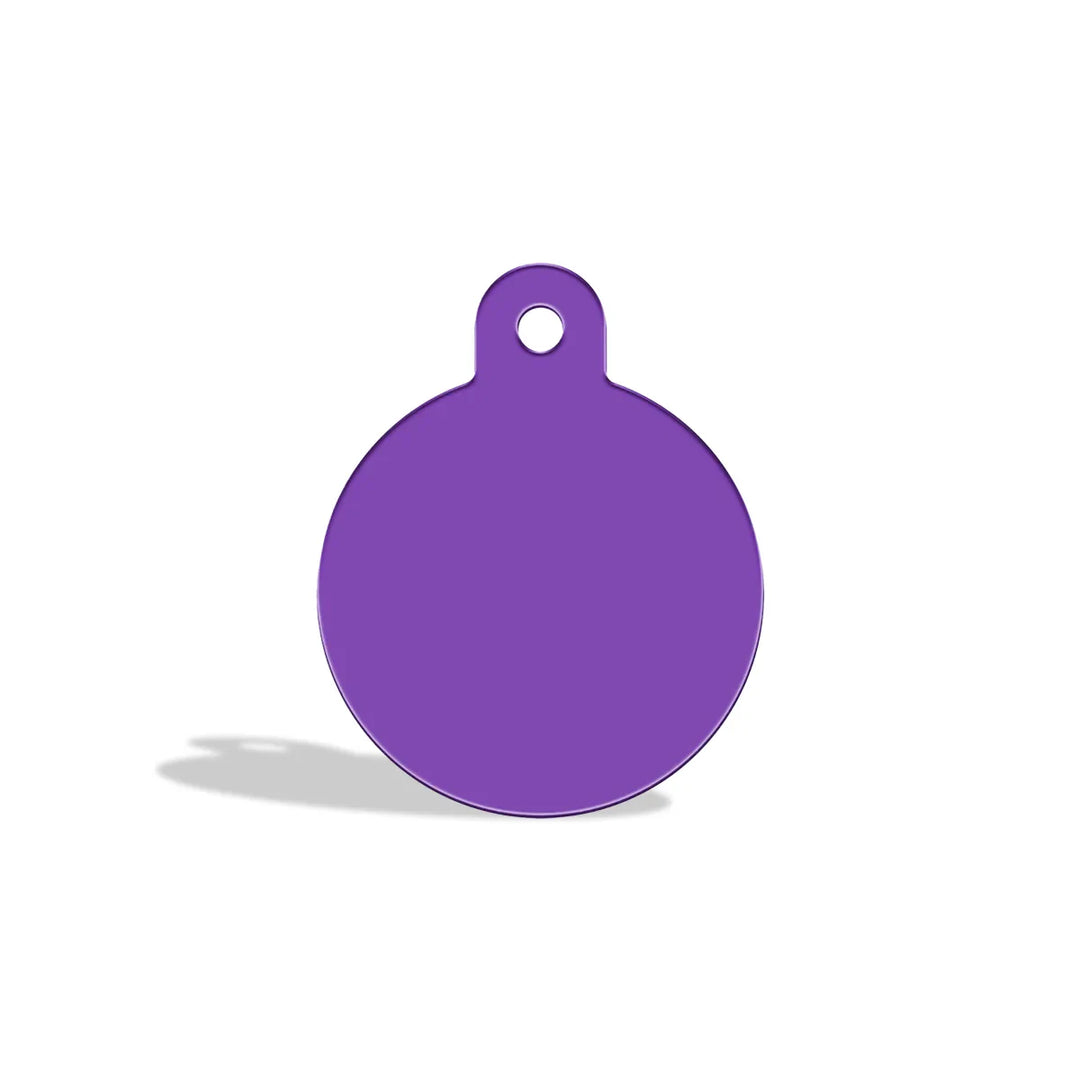 Petsy Personalised Pet Tag - Large Circle