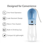 ZL Portable Water Bottle for Pets - 500ml