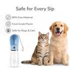 ZL Portable Water Bottle for Pets - 500ml