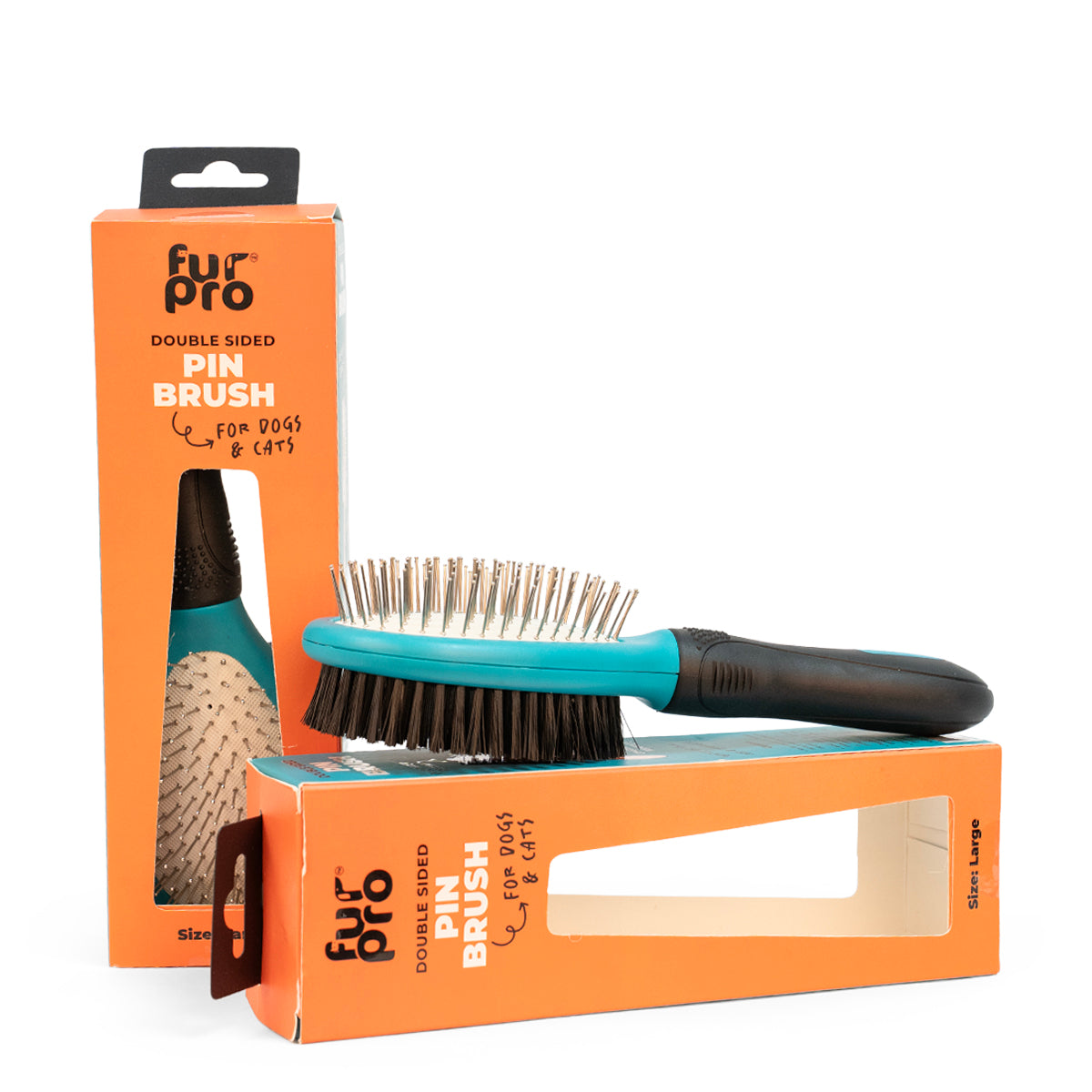 Furpro Pin Brush For Dogs & Cats