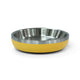 ZL Meow Dish Double Walled Cat Bowl - Yellow