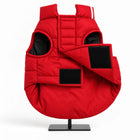 Zigly Lifestyle ZL Cozy Shield red padded dog jacket for warmth