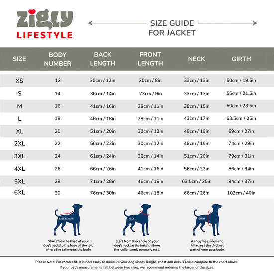 ZL Trail Buddy Dog Jacket - Black