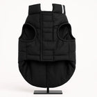 Zigly Lifestyle Trail Buddy black quilted dog jacket for pets