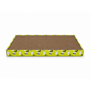 Catmos Double Wide Cat Reversible Scratcher with Tray