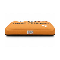 ZL Forever Best Friends Dog Flat Bed - Small – 60cm - Mustard Yellow