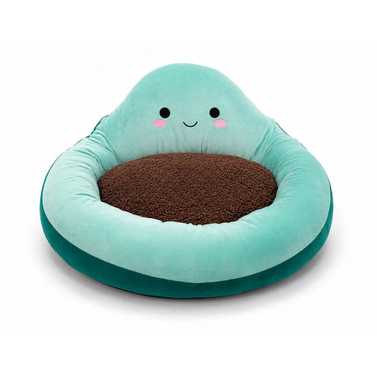 ZL Avocado Cuddle Cat Bed -Green