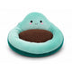 ZL Avocado Cuddle Cat Bed -Green