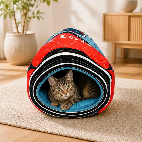 ZL Tuna Twist Cat Tunnel Bed