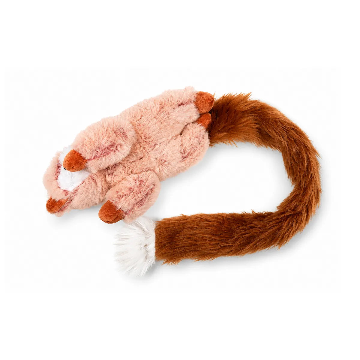 ZL Bushy Squirrel Plush Toy for Dogs