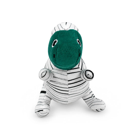 ZL Zippy Zebra Plush Toy for Dogs