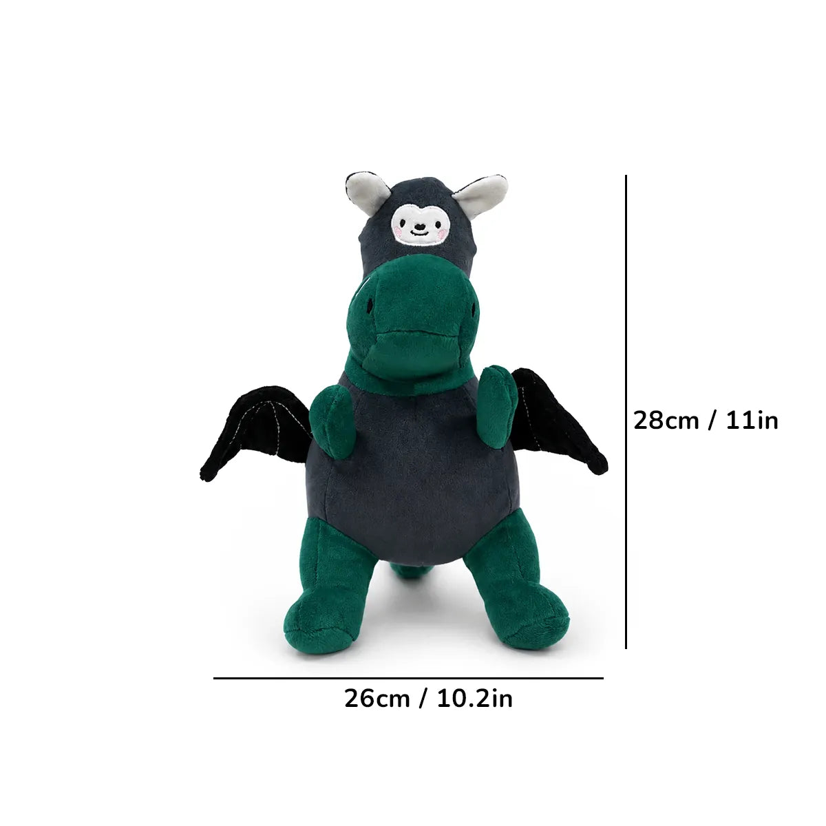 ZL Tuffy Dragon Plush Toy for Dogs