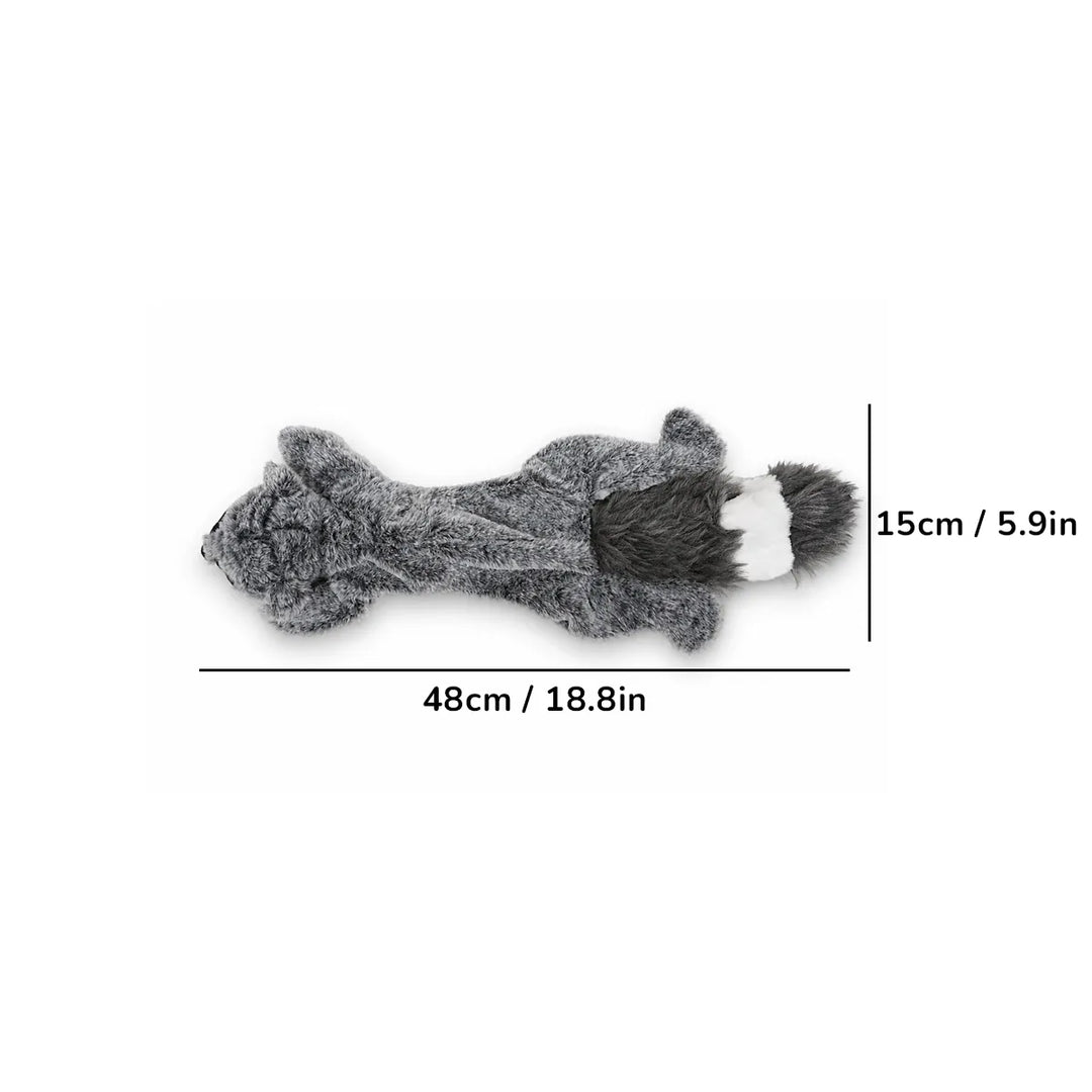 ZL Nutkin Squirrel Plush Toy for Dogs