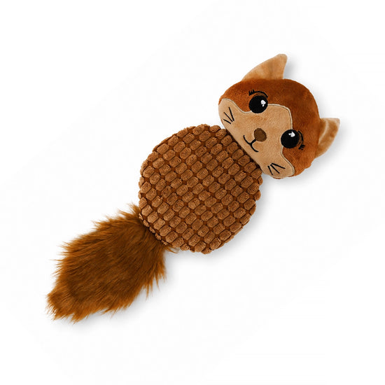ZL Toffee Fox Plush Toy for Dogs