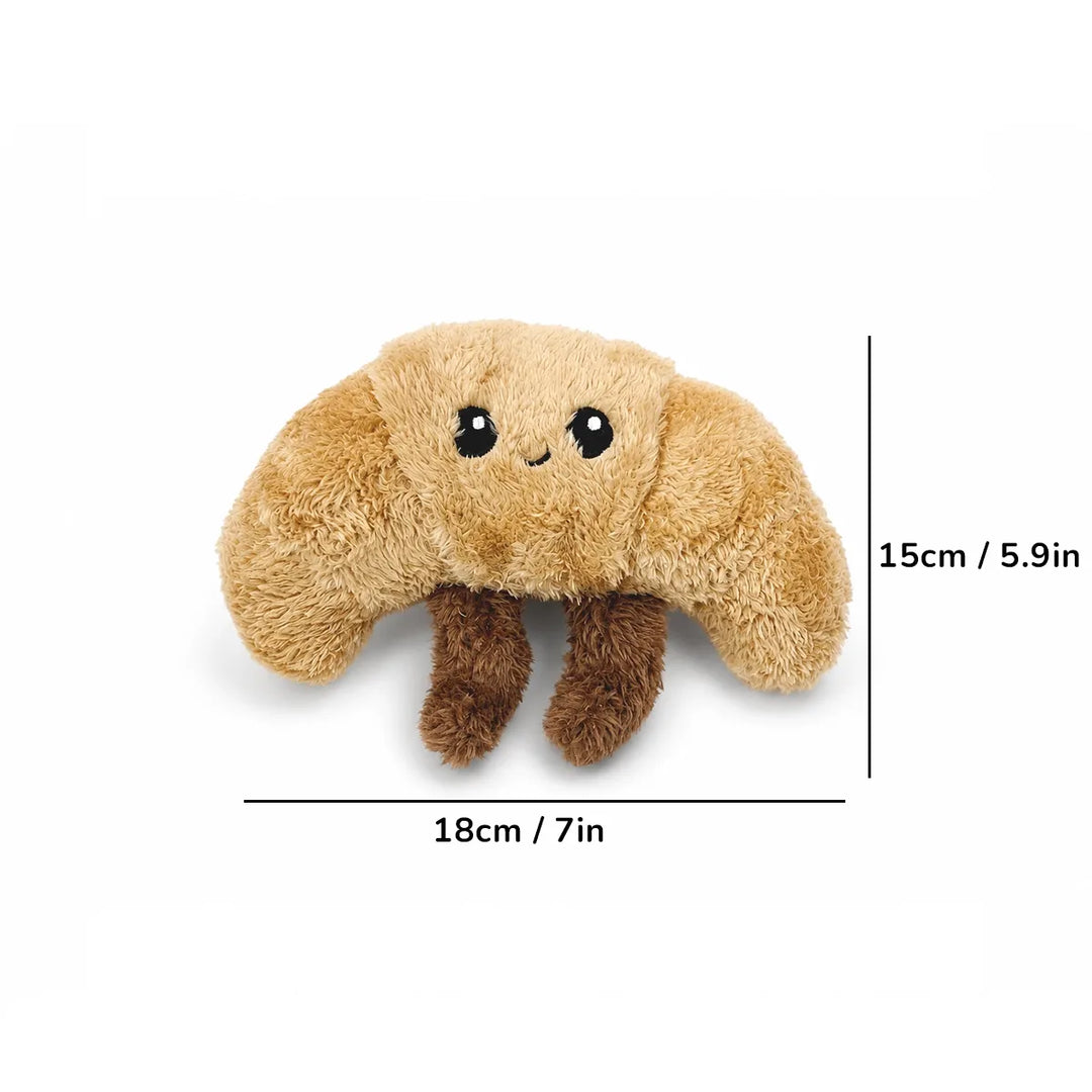 ZL Croffy Croissant Plush Toy for Dogs