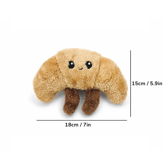 ZL Croffy Croissant Plush Toy for Dogs