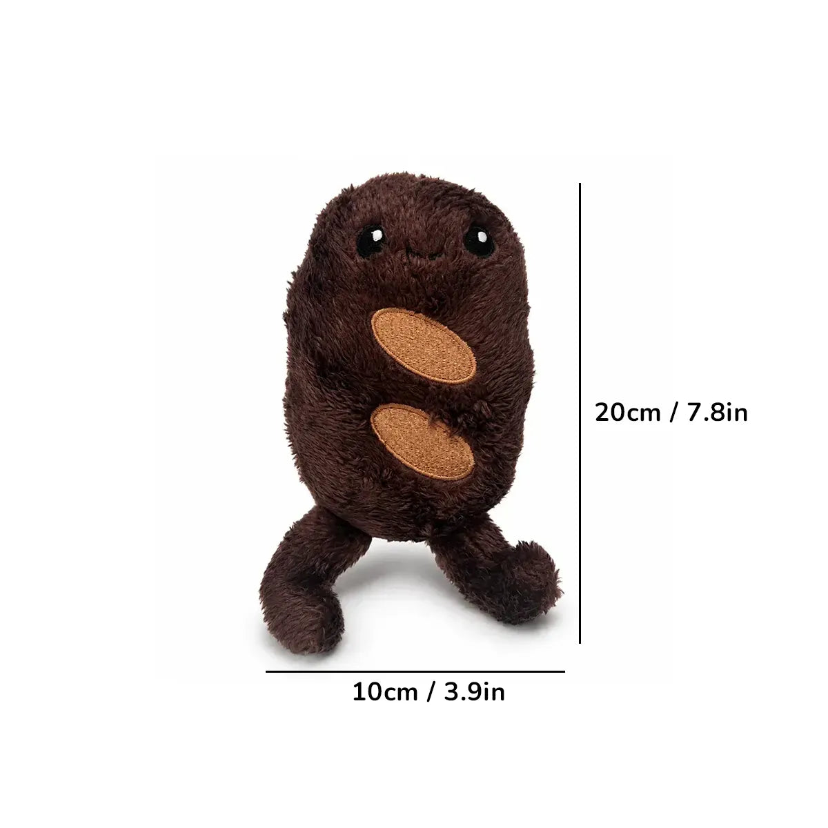 ZL Choco Chocolate Bar Plush Toy for Dogs