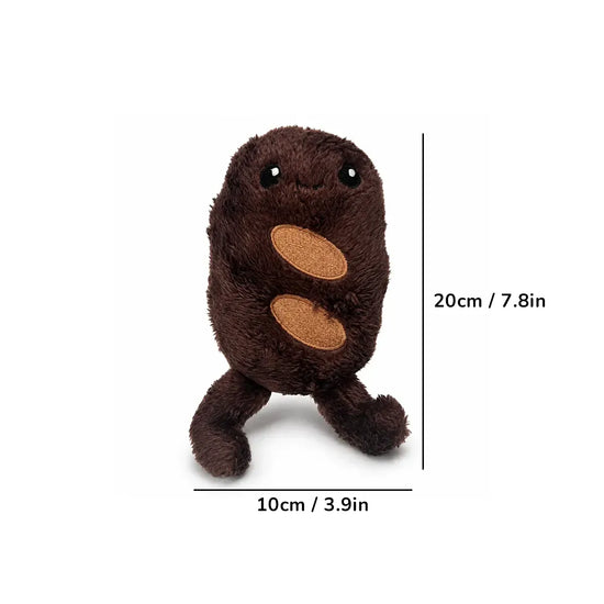 ZL Choco Chocolate Bar Plush Toy for Dogs