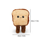 ZL Toasty Toast Plush Toy for Dogs