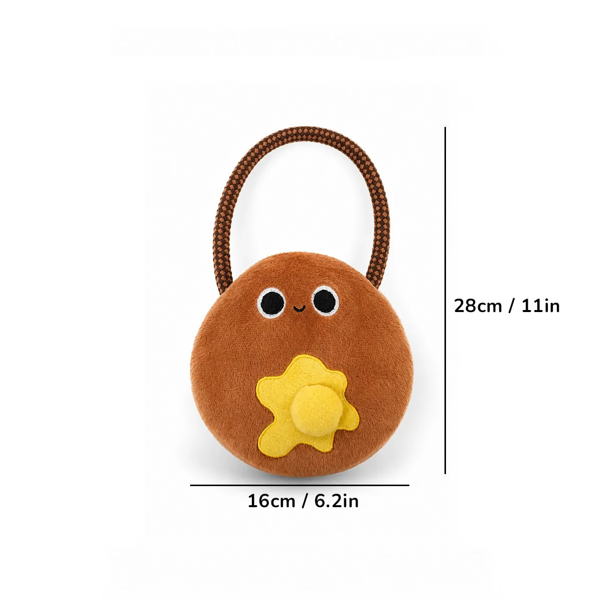 ZL Crumble Cookie Rope Toy for Dogs