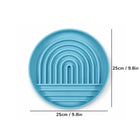 ZL SmartFeed Blue Maze Slow Feeder & Lick Mat for Dogs - Blue