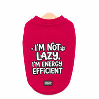 Zigly Lifestyle Energy Efficient Dog T-Shirt - Red