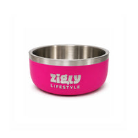 ZL Ultimate Double Walled Dog Bowl - Pink