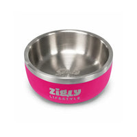 ZL Ultimate Double Walled Dog Bowl - Pink