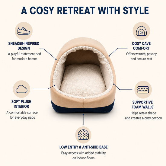 ZL Sneaker Snooze Cat Bed