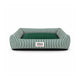 ZL Green Stripe Lounger Dog Bed