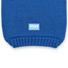 Zigly Lifestyle Winter Tails Christmas Knit Dog Sweater - Frost Blue