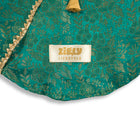 ZL Royal Teal Brocade Kurta for Dogs