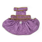 ZL Mauve Brocade Lehenga for Dogs