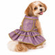 ZL Mauve Brocade Lehenga for Dogs