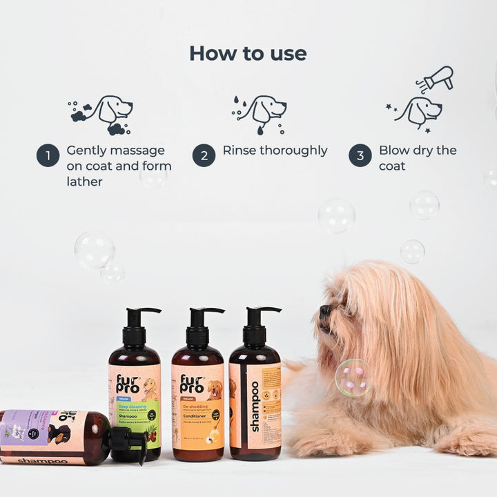 Furpro Deep Cleaning  Dog Shampoo 300ml 