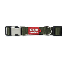 ZL Classic Olive Green Dog Collar