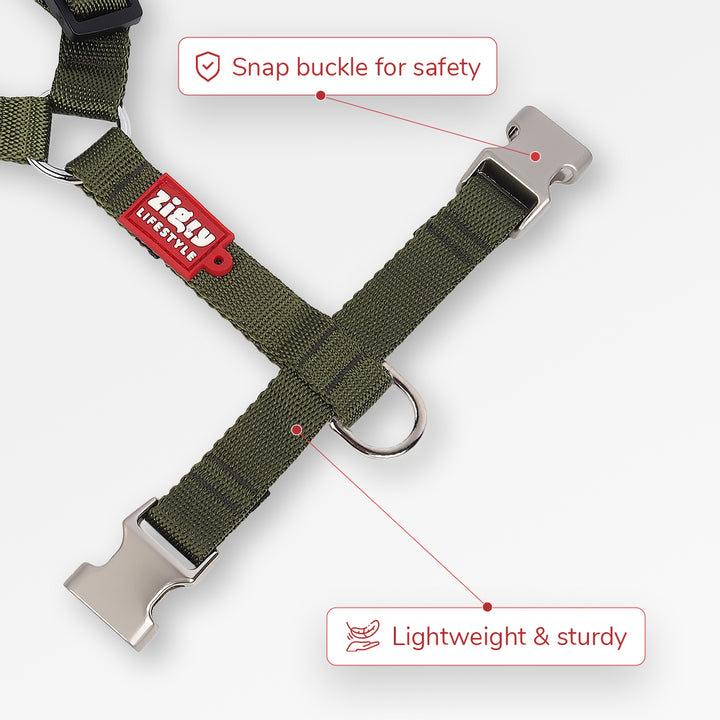 ZL Classic H Harness Olive Green