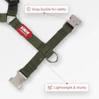 ZL Classic H Harness Olive Green - Zigly
