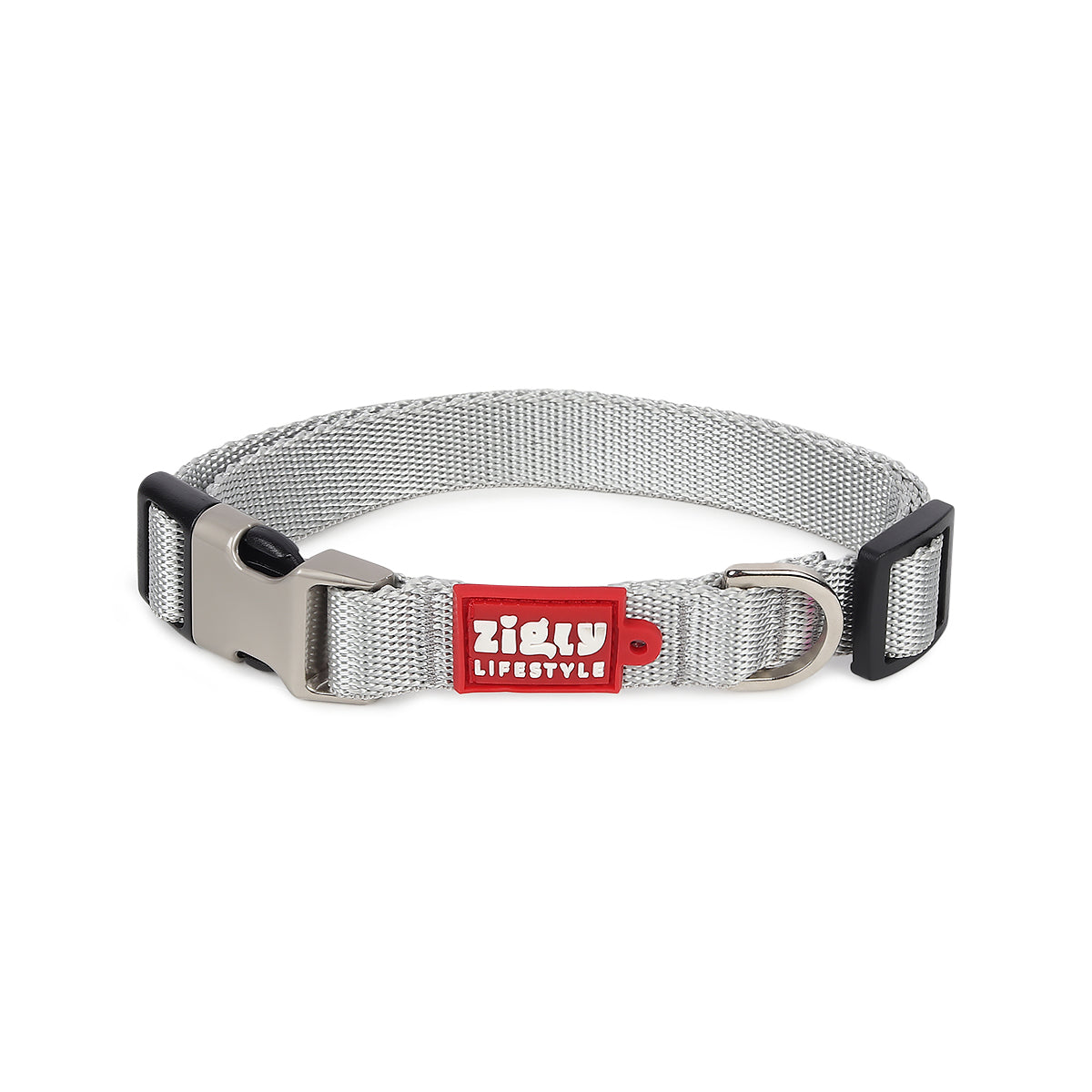 Zl Classic Silver Dog Collar