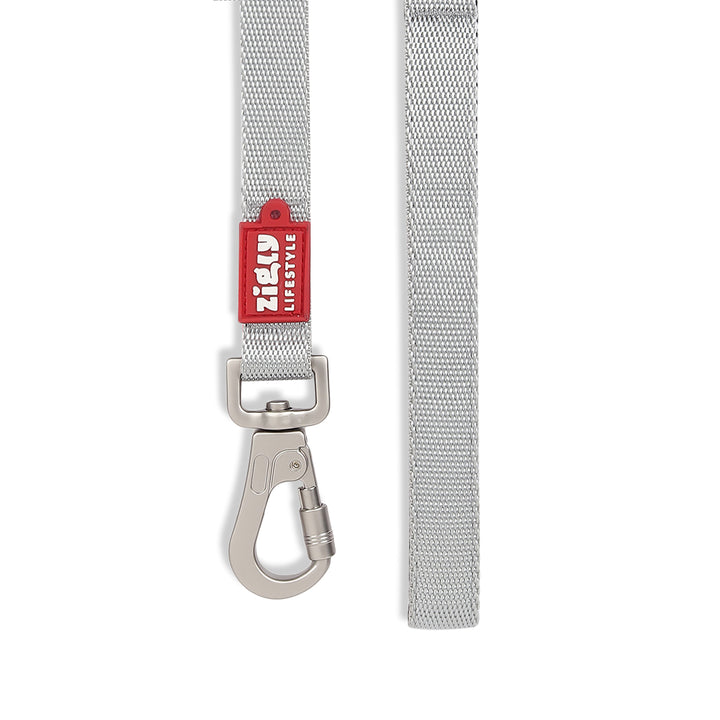 ZL Classic Dog Leash Silver