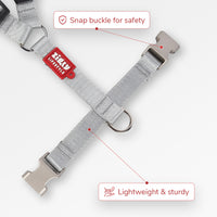 Zl Classic H Dog Harness Silver