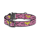 Waudog Wonder Woman Pattern Metal Fastex Nylon Dog Collar