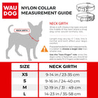 Waudog Wonder Woman Pattern Metal Fastex Nylon Dog Collar