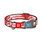 Waudog Batman Plastic Fastex Nylon Dog Collar