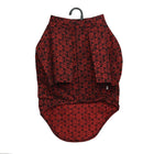 beboji Red Tessellation Dog Shirt - L - Zigly